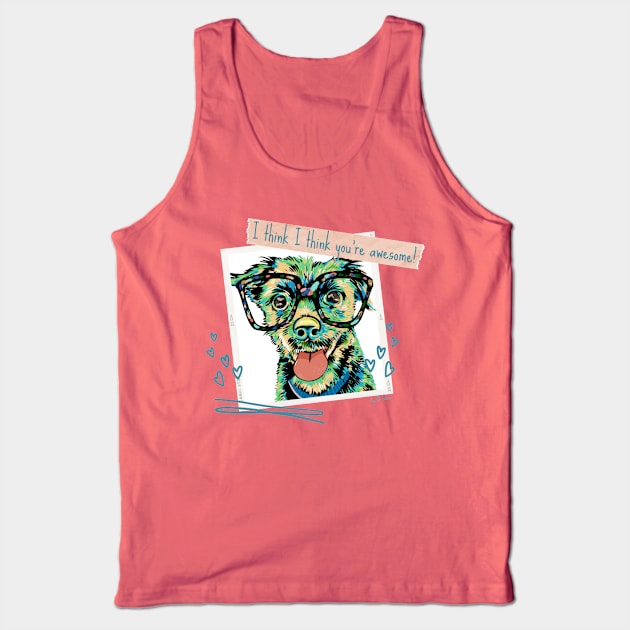 I Think Your Awesome! feat. Cloud Tolson Tank Top by RJ Tolson's Merch Store
